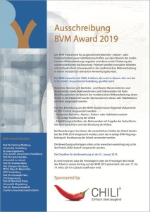 Ausschreibung BVM Award 2020