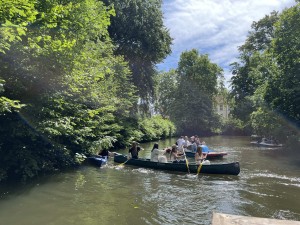 Company outing 2024: Boat trip on the Oker and barbecue