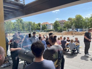 Company outing 2024: Boat trip on the Oker and barbecue