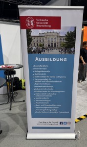 TU Braunschweig auf der Messe Vocatium in der Volkswagenhalle