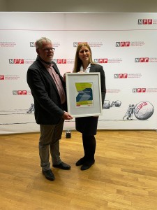 Auszeichnung f&uuml;r Dr. Joana Warnecke beim NFF Doktorandenpreis