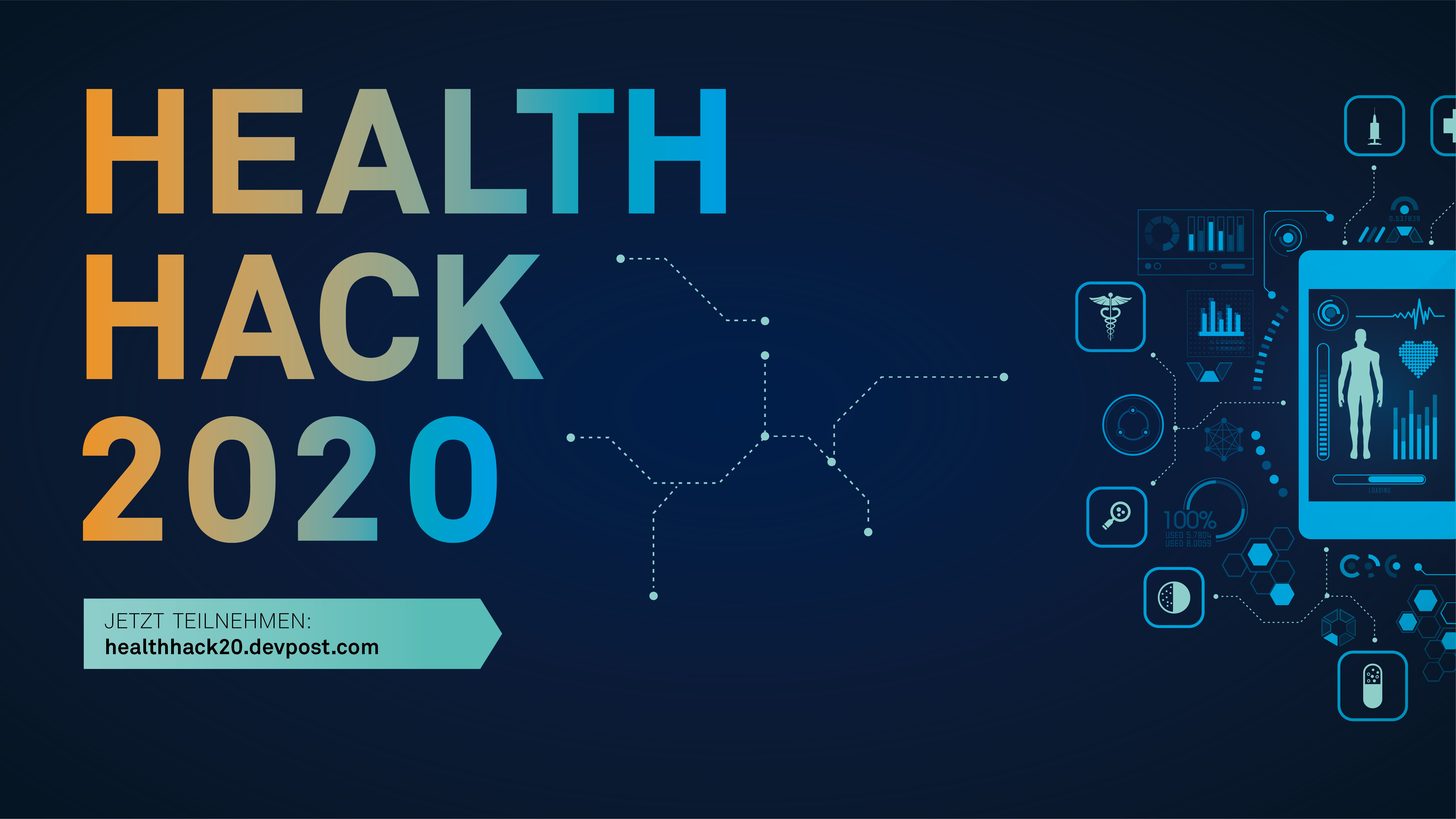 PLRI ist Premiumpartner des HealthHack 2020