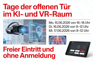 Tage der offenen T&uuml;r: KI- und VR-Raum an der Medizinische Hochschule Hannover