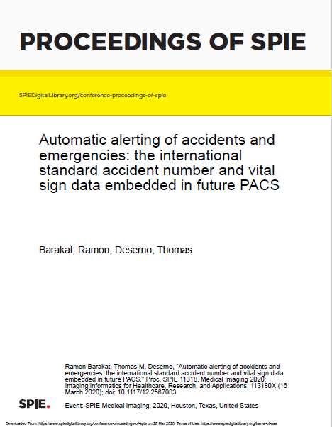Automatic alerting of accidents and emergencies