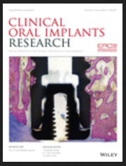 Removal of simulated biofilm at different implant crown designs with interproximal oral hygiene aids