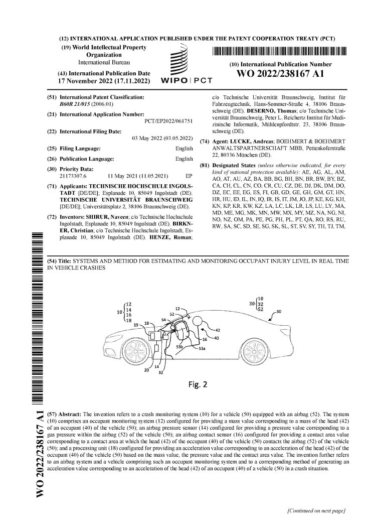 Systems and method for estimating and monitoring occupant injury level in real time in vehicle crashes